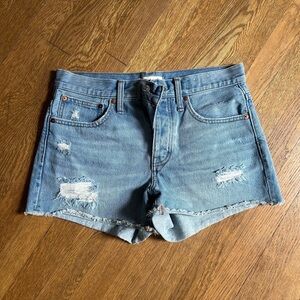 Madewell Relaxed Denim Shorts